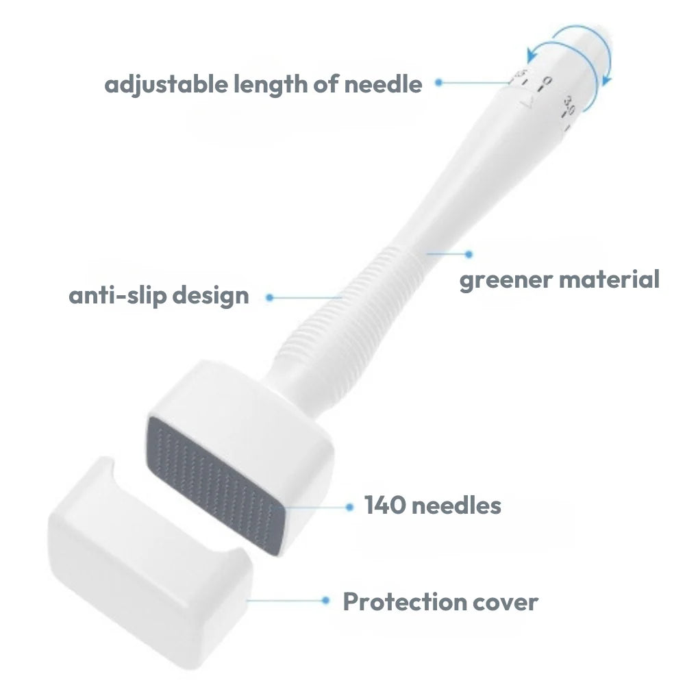 Derma Stamp Adjustable Needle Length 0.25mm to 2.5mm