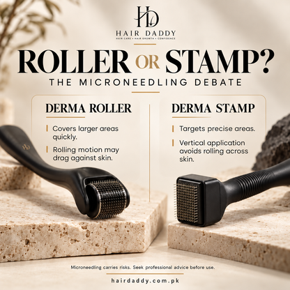Derma Stamp Adjustable Needle Length 0.25mm to 2.5mm